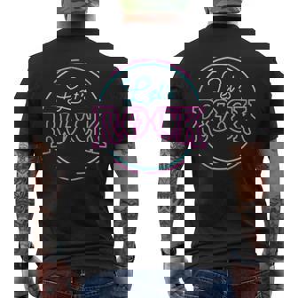 Mi Música Es Rock And Roll Let's Rock Sin Mangas Camiseta Hombre Estampado Espalda - Regaloses