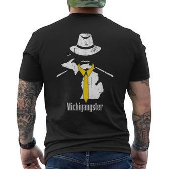 Michigan Michigangster Men's T-shirt Back Print - Monsterry UK