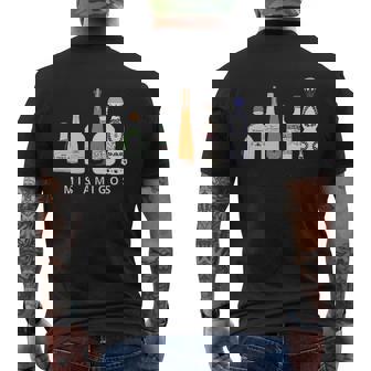 Mis Amigos Graphic Letters Attractive 2022 Mens Back Print T-shirt - Thegiftio