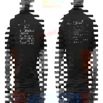 Modèle Standard De Physique Théorique Lagrangienne De Higgs Boson T-shirt imprimé au dos - Cadeauxyz