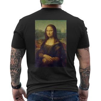 Mona Lisa By Leonardo Dainci T-Shirt mit Rückendruck - Seseable