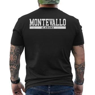 Montevallo Alabama Men's T-shirt Back Print - Monsterry