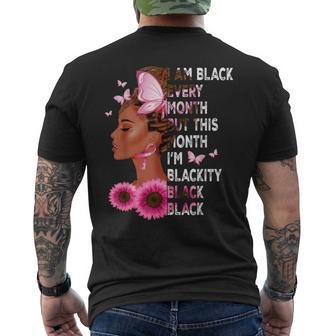 This Month I'm Blackity African Black History Month Women Men's T-shirt Back Print - Thegiftio UK