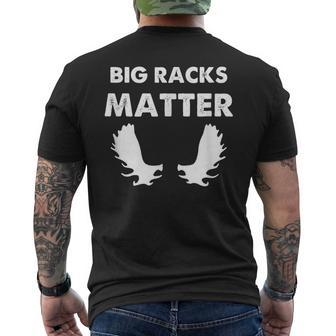Moose Hunting Hunter Hunt T Bull Season Men's T-shirt Back Print - Monsterry