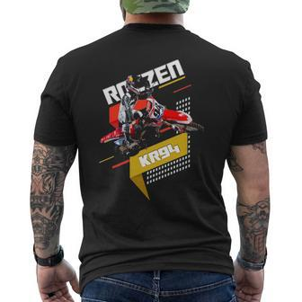 Motocross Kr Men's T-shirt Back Print | Mazezy