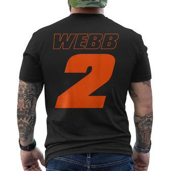 Motocross And Supercross Number 2 Tee Shirt Cooper 2 Webb Mens Back Print T-shirt - Thegiftio UK