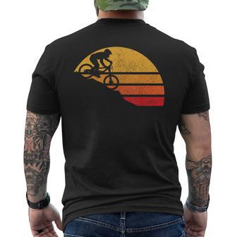 Mountain Bike Vintage Mtb Downhill Biking Cycling Biker Men's T-shirt Back Print - Thegiftio UK