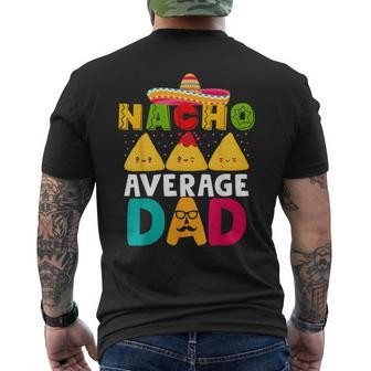 Nacho Dad Mexican Father's Day Cinco De Mayo Men's T-shirt Back Print - Thegiftio UK