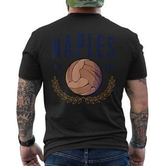 Napoli Old Style Football Ball Vintage Naples Calcio Men's T-shirt Back Print - Monsterry UK