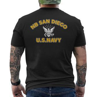 Nb San Diego Men's T-shirt Back Print | Mazezy AU