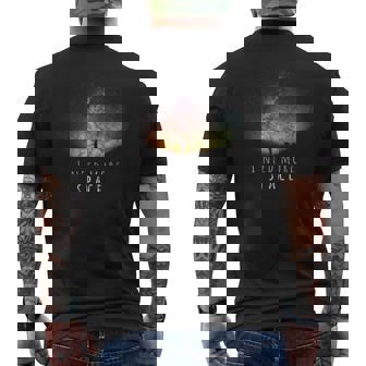 I Need Space Cielo Nocturno Diseño Astronomía Y Universo Camiseta Hombre Estampado Espalda - Regaloses