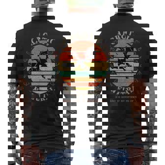 Nerdy Chaotic Neutral Rpg Gamer Men's T-shirt Back Print | Mazezy