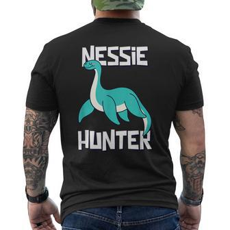 Nessie Hunter Loch Ness Monster Scottish Sea Monster Men's T-shirt Back Print - Thegiftio UK