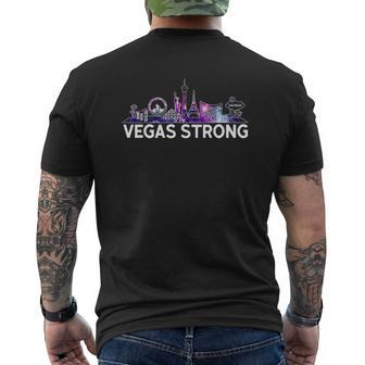 New Las Vegas Strong Mens Back Print T-shirt - Thegiftio UK