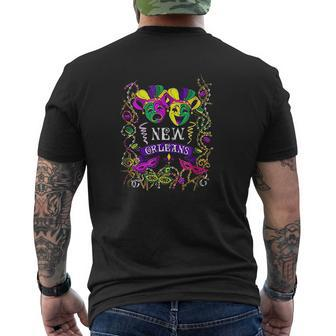 New Orleans Mens Back Print T-shirt - Thegiftio UK