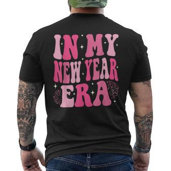 In My New Year Era Happy New Year 2024 Family Matching Party Men's T-shirt Back Print - Monsterry AU