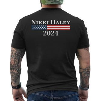 Nikki Haley 2024 Election Nikki Haley For President 2024 Men's T-shirt Back Print - Monsterry