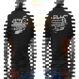 Nivel 2 Completo Divertido Segundo Aniversario De Boda Para Parejas Camiseta Hombre Estampado Espalda - Regaloses