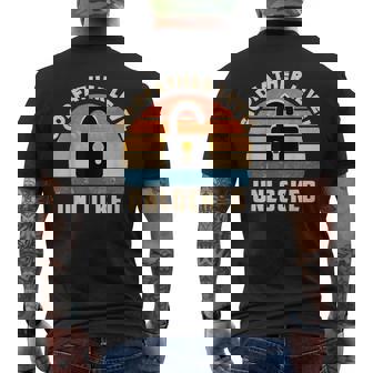 Nivel Del Padrino Desbloqueado Regalo Del Padrino Camiseta Hombre Estampado Espalda - Regaloses