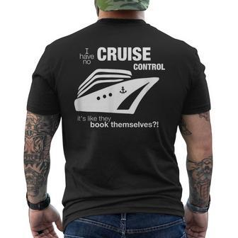 I Have No Cruise Control & Women's Men's T-shirt Back Print - Monsterry