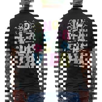 No Me Da Laida Manga Larga Camiseta Hombre Estampado Espalda - Regaloses