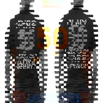 No Tengo 50 Años Tengo 18 Con 32 Años De Experiencia Regalo Camiseta Hombre Estampado Espalda - Regaloses