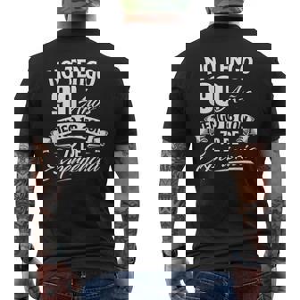 No Tengo 90 Años Tengo 18 Con 72 De Experiencia Cumpleaños Camiseta Hombre Estampado Espalda - Regaloses