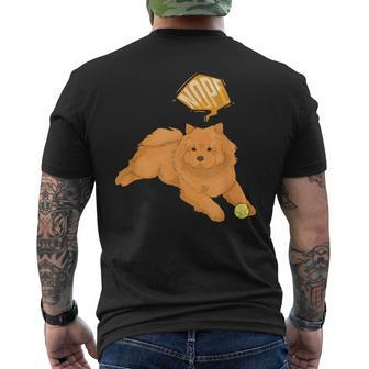 Nope Lazy Chow Chow Chow Chow Dog Men's T-shirt Back Print - Monsterry CA