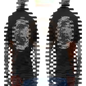 Norse Mythology Odin Wolf Valhalla Men's T-shirt Back Print - Thegiftio