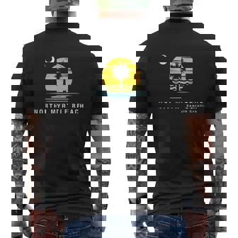 North Myrtle Beach South Carolina Mens Back Print T-shirt - Thegiftio