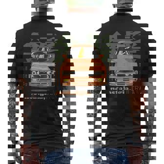 Nostalgia Ultra Car Ocean Men's T-shirt Back Print | Mazezy