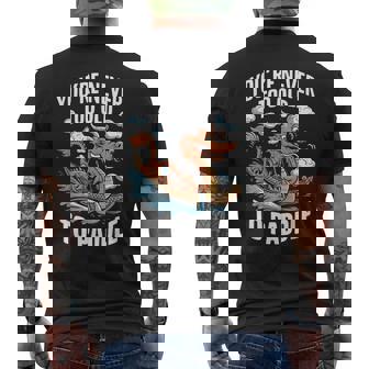 Nunca Eres Demasiadoiejo Para Remar Dragon Boat Racing Team Men Camiseta Hombre Estampado Espalda - Regaloses
