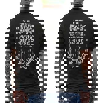 Nunca Se Tienen Demasiadas Guitarras Músico De Guitarra Camiseta Hombre Estampado Espalda - Regaloses