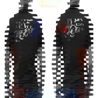 Nuyorican Puerto Rican New Yorker Colorful Heritage Men's T-shirt Back Print - Monsterry