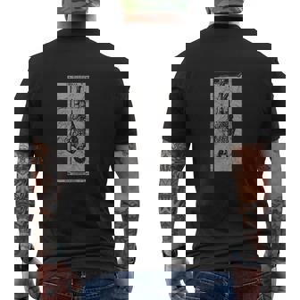 Occult The Hanged Man Tarot Card Vintage Mens Back Print T-shirt - Thegiftio UK