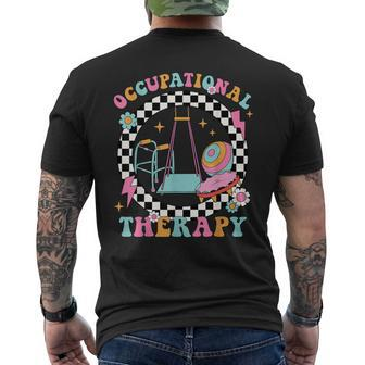 Occupational Therapy Ot Occupational Therapist Ot Month Men's T-shirt Back Print | Mazezy