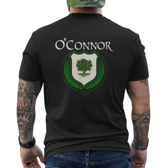 O'connor Surname Irish Last Name O'connor Crest Mens Back Print T-shirt - Seseable