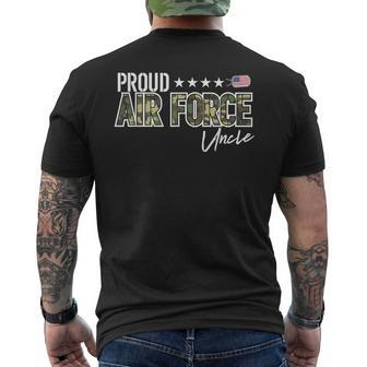 Ocp Proud Air Force Uncle Men's T-shirt Back Print - Monsterry