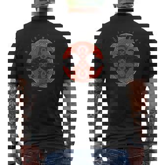 Odin's Ravens Huginn & Muninn Norse Mythology Men's T-shirt Back Print - Thegiftio