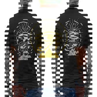 Oeil De Horus Égyptien Ankh Egypte Archéologue T-shirt imprimé au dos - Cadeauxyz