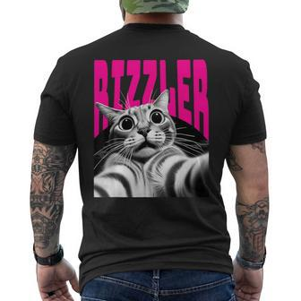 The Og Rizzmaxxer Rizz Rizzler Cat Selfie Men's T-shirt Back Print - Seseable