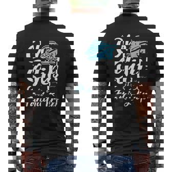 Oh Ship Its A Family Trip Oh Ship Cruise Mens Back Print T-shirt - Thegiftio