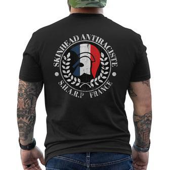 Oi Antiracist Sharp France T-Shirt mit Rückendruck - Seseable