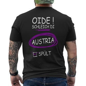 Oide Schleich Di Austria Spült I T-Shirt mit Rückendruck - Seseable