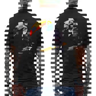 Oiseaux Tropicaux Été Exotique Animal Toucan Ramphastidae T-shirt imprimé au dos - Cadeauxyz