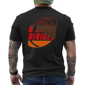 Oklahoma Bedlam House Divided T Mens Back Print T-shirt - Thegiftio UK
