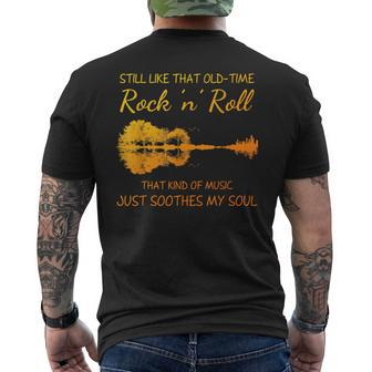 Still Like That Old Time Rock N Roll That Kind Of Music Men's T-shirt Back Print - Monsterry CA