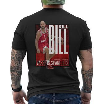 Olympiacos Piraeusassilis Spanoulis T-Shirt mit Rückendruck - Geschenkecke