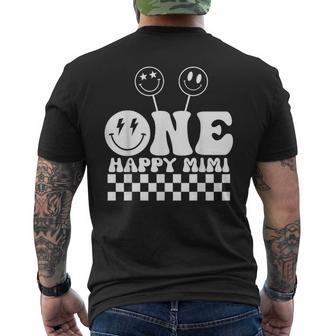 One Happy Dude 1St Birthday One Cool Mimi Family Matching Men's T-shirt Back Print | Seseable CA