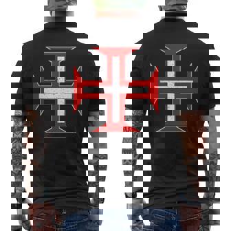 Ordre Croix Portugais De Christ Cross Portugal T-shirt imprimé au dos - Cadeauxyz